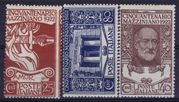 Italy  Sa 128 -130  Mi 157 - 159  Postfrisch/neuf Sans Charniere /MNH/**  Irregular Gum - Nuovi