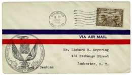 Ref 1312 - 1931 Canada First Flight Cover - Winnipeg To Pembina - 5c Airmail Rate - Eerste Vluchten