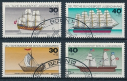 Deutsche Bundespost - Gestempelt - Schiffe, Seefahrt, Segelschiffe, Etc. / Ships, Seafaring, Sailing Ships - Maritiem