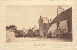 United Kingdom PPC Scotland Dornoch Castle Embossed Geprägt Raphael Tuck's 'Sephia Plate-marked' Series (2 Scans) - Caithness