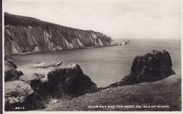 United Kingdom PPC Alum Bay And The Needles, Isle Of Wight RYDE 1949 Sweden NIGH Ventnor Echte Real Photo Véritable - Ventnor