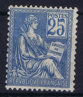 France Yv 114  MH/* Flz/ Charniere Spot In Gum - 1900-02 Mouchon