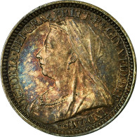 Monnaie, Grande-Bretagne, Victoria, 2 Pence, 1900, SPL, Argent, KM:776 - E. 1 1/2 - 2 Pence