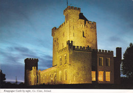 Ireland PPC Knappogue Castle By Night, Co. Claire 1970 To BOSTON United States (2 Scans) - Clare