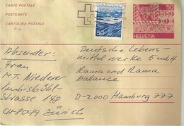 Delcampe - 5027" CARTOLINA POSTALE DA ZURIGO AD AMBURGO -RAMA UND RAMA BALANCE " - CART. POST. ORIG. SPED. 1992 - Mole Antonelliana