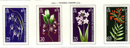 Nouvelles Hébrides - Neue Hebriden - New Hebrides 1973 Y&T N°358 à 361 - Michel N°355 à 358  * - Orchydées - Français - Unused Stamps
