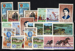 Nueva Zelanda Nº 483/4, 488/92, 497/8, 500 - Unused Stamps