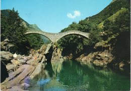 Svizzera - Canton Ticino - Lavertezzo - Ponte Romano - Fg Vg - Lavertezzo 