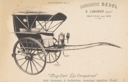 AN 579 / C P A -     (14)   CARROSSERIE    BEDEL   DOG CART. LE CONQUERANT  TRES LUXUEUX A BALUSTRES MONTAGE SYSTEME BED - Other