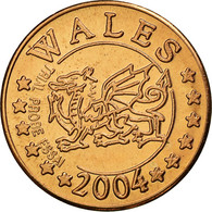 Grande-Bretagne, 2 Euro Cent, 2004, Wales, SPL, Cuivre - Private Proofs / Unofficial