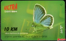 Bosnia BHT Sarajevo - ULTRA PREPAID CARD (recharge) 10 KM Bht - Bosnie