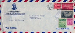1961 CUBA  . SOBRE CIRCULADO , LA HABANA - REGENSBURG , CORREO AÉREO , MISIÓN - LA OBRA DE SAN FRANCISCO JAVIER - Cartas & Documentos