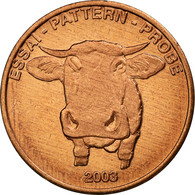 Suisse, 2 Euro Cent, 2003, SPL, Cuivre - Private Proofs / Unofficial