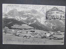 AK ABTENAU B. Hallein Gasthof Zur Post 1911 /// D*39390 - Abtenau