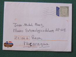 Netherlands 2016 Cover To Nicaragua - King - Lettres & Documents