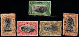 S040.-. BELGIUM CONGO. 1909 - SC#: 41-44 - MH / USED - 15 CTS X 2 COLORS - Neufs