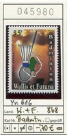 Wallis & Futuna - Michel 868 -  ** Mnh Neuf Postfris - Badminton - Ongebruikt
