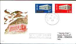 12565a)  Irlanda F.D.C.SERIE COMPLETA - EUROPA  CEPT DEL   1969 - FDC