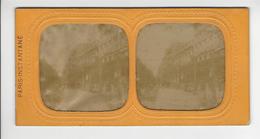 PARIS BOULEVARD BONNE NOUVELLE PHOTO STEREO A LA LUMIERE CIRCA 1865 /FREE SHIPPING REGISTERED - Stereoscoop