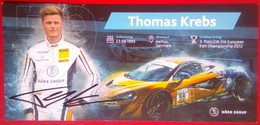 Thomas Krebs  (Dorr Group) - Autografi