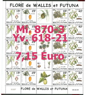 Wallis & Futuna 2004 - Michel 870-873 Im Kleinbogen / MF -  ** Mnh Neuf Postfris - (Yvert 618-621) - Ungebraucht