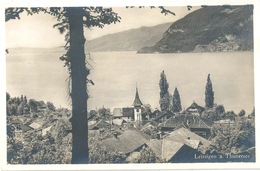 Leissigen Am Thunersee - Dorf Mit Kirche           1930 - Leissigen