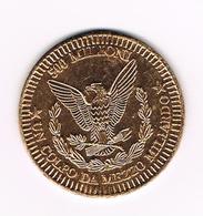//  TOKEN  500 MILIONI  UN COLPO DA MEZZO MILIARDO - Souvenir-Medaille (elongated Coins)