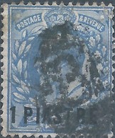 GREAT BRITAIN - ENGLAND - British , British Levant 1911,overprint 1 PIASTRE On 2.5d - Levante Británica