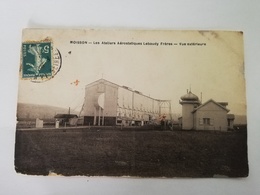 CPA 78 MOISSON LES ATELIERS AEROSTATIQUES LEBAUDY FRERES VUE EXTERIEURE BELLE CARTE RARE !! - Autres & Non Classés