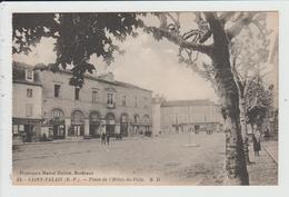 SAINT PALAIS - PYRENEES ATLANTIQUES - PLACE DE L'HOTEL DE VILLE - Saint Palais