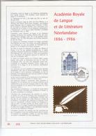 Cmax Gold Or Bloc 2229 Académie Royale De Langue Et De Littérature Néerlandaise - 1981-1990