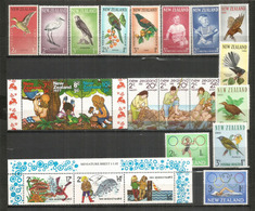 Timbres Surchargés Au Profit Des Oeuvres Pour L'Enfance / New Zealand Children's Health Stamps. 22 Timbres Neufs ** - Collections, Lots & Séries