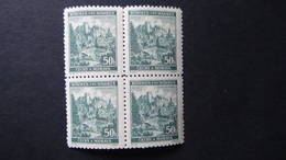 Bohemia And Moravia - 1940 - Mi:DE-BM 39, Sn:DE-BM 40, Yt:DE-BM 47**MNH - 4er Bloc- Look Scans - Unused Stamps