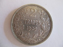 Belgique: 2 Francs 1909 - 2 Francs