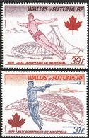 V) 1976 WALLIS AND FUTUNA ISLANDS, MONTREAL OLYMPIC GAMES, MN - Unused Stamps