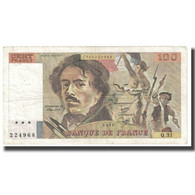 France, 100 Francs, Delacroix, 1980, TTB, Fayette:69.04a, KM:154b - 100 F 1978-1995 ''Delacroix''