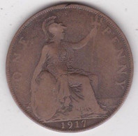 Grande-Bretagne. 1 Penny 1917. George V - D. 1 Penny