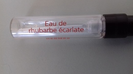 ECHANTILLON HERMES RHUBARBE ECARLATE VIDE - Other & Unclassified