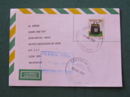 Brazil 2015 Cover To Nicaragua - Postal Bag - Lettres & Documents