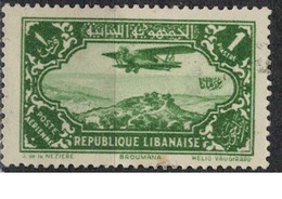 GRAND LIBAN            N°     YVERT   PA 40  OBLITERE       ( Ob  5/01 ) - Airmail