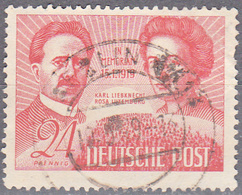 GERMANY -DDR    SCOTT NO  10N45    USED     USED    1949 - Unused Stamps