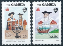 Gambia - Postfrisch/** - Schiffe, Seefahrt, Segelschiffe, Etc. / Ships, Seafaring, Sailing Ships - Marittimi