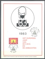 BELGIUM - 24.9.1983 - CM/MK - PME KMO - COB 2101 -  Lot 20085 - OUT OF SIZE SENDING TARIF UP TO 100Gr - 1981-1990