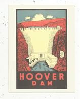 Autocollant , Sticker , Barrage ,  HOOVER DAM , Nevada ,  Etats Unis - Autocollants