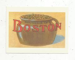 Autocollant , Sticker , Souvenir Of BOSTON - Autocollants