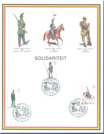 BELGIUM - 3.12.1983 - CM/MK - MILITAIRE UNFORMES UNIFORMEN - COB 2108-2110 -  Lot 20087 - 1981-1990