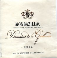 Domaine De La Guillonie (monbazillac 2015) - Monbazillac