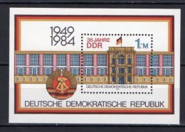 BLOC DDR NEUF ** 1984  MICHEL  : 77 - 1981-1990