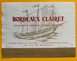 11210 - Bordeaux Clairet Transport De Fûts - Segelboote & -schiffe