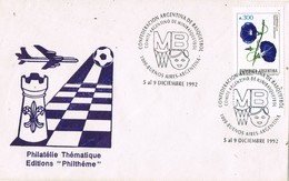 33396. Carta BUENOS AIRES (Argentina) 1992. Minibasquet, Basquetboll, Baloncesto - Covers & Documents